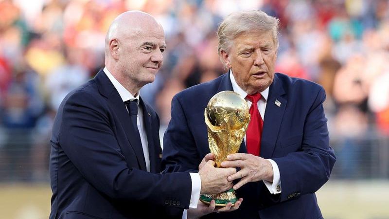 Queues outside the 2026 World Cup final stadium