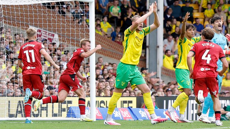 Aune Heggebo has been handed a two-match ban after his handball goal vs Norwich