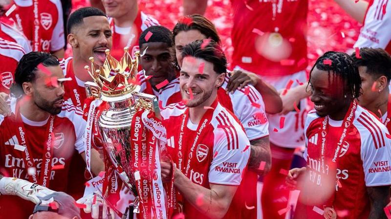 Arsenal celebrate